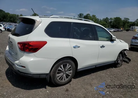 2017 Nissan Pathfinder S from USA, damaged, VIN 5N1DR2MM9HC651035